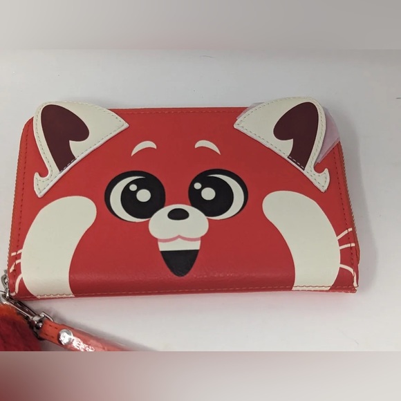 Loungefly women’s Disney Mei Lee Turning Red Panda Zip-Around Wallet - Picture 5 of 16